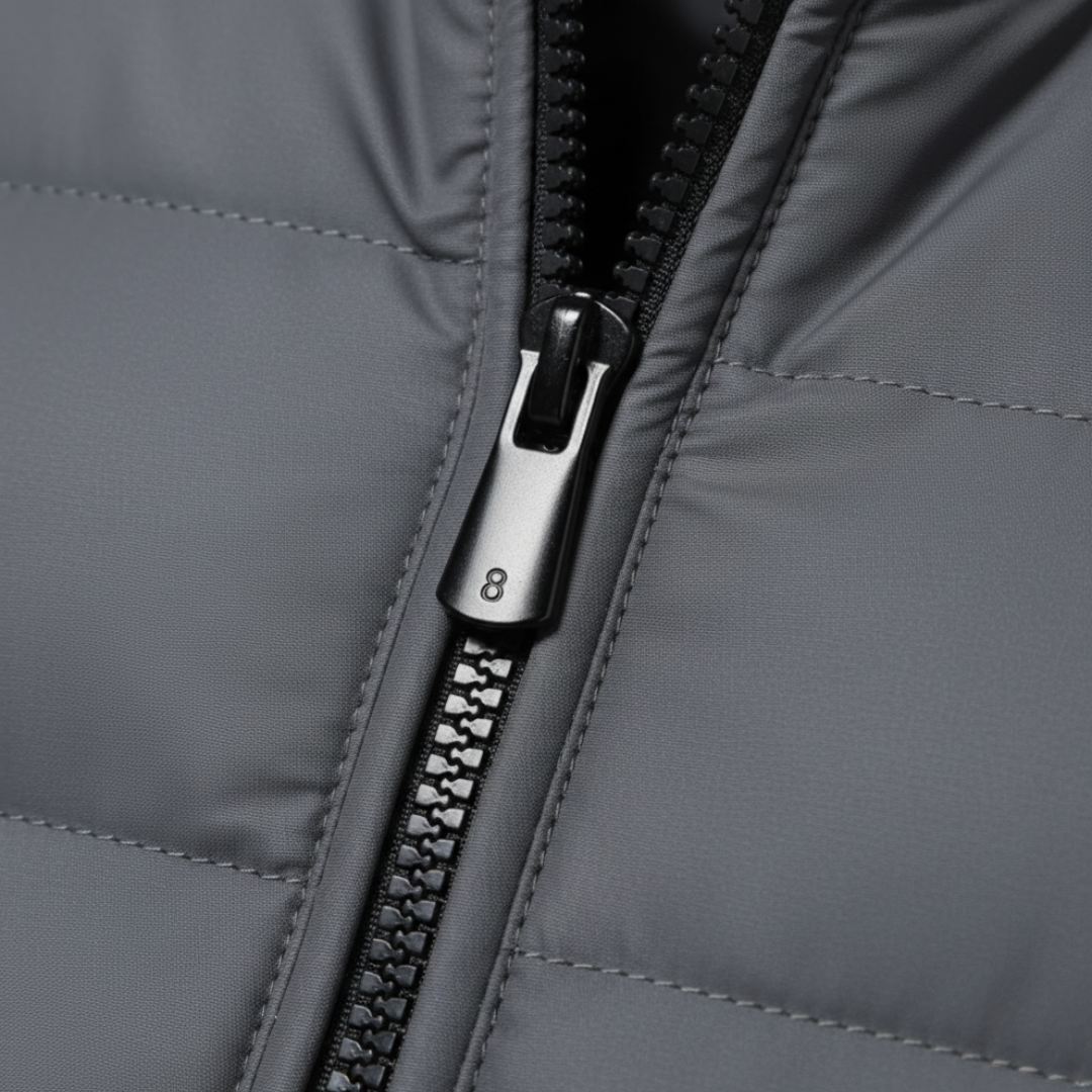 Hybrid Men's Jacket in Technical Fabric with Hood