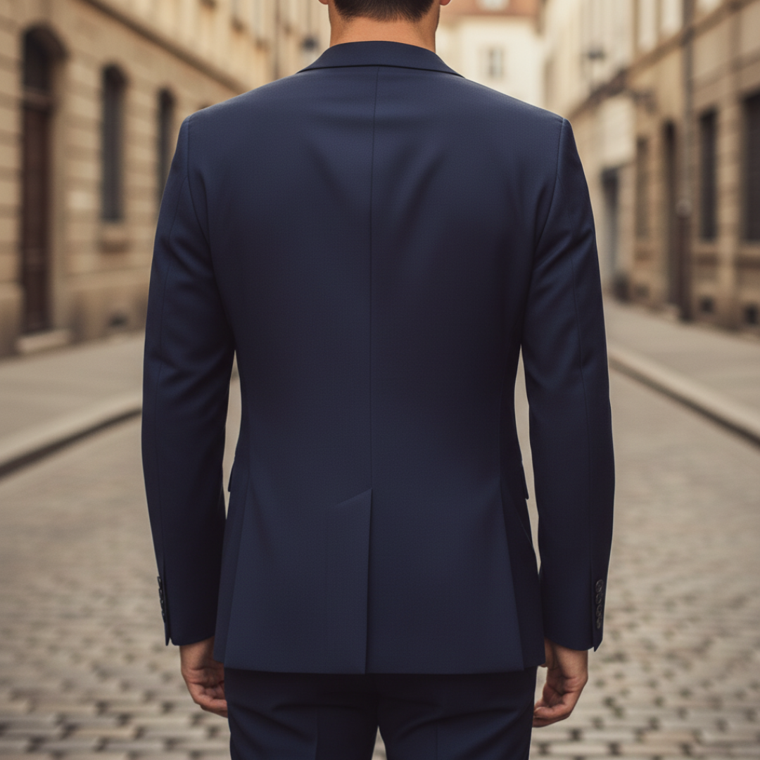 Men's Dark Slim Fit Blazer