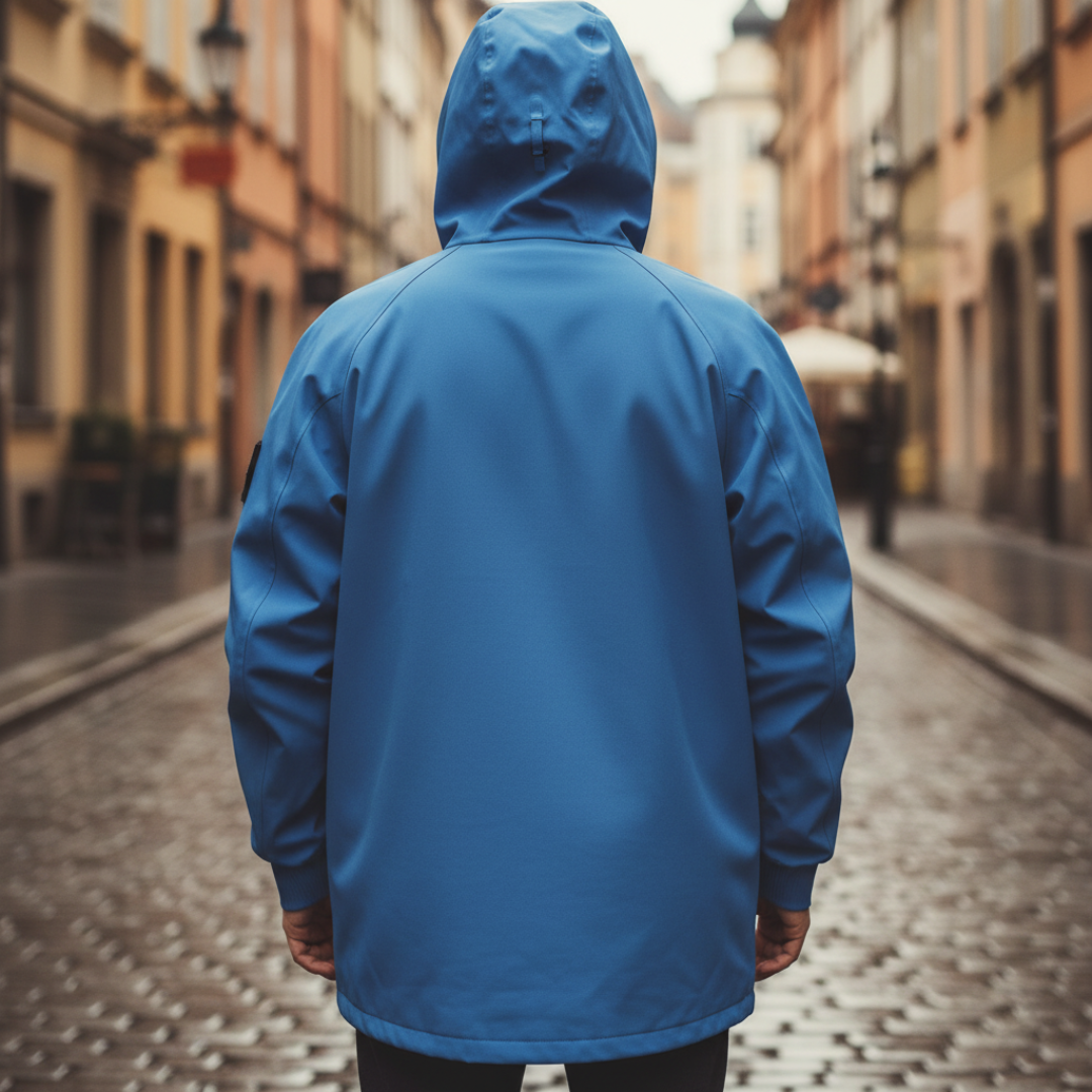 Men's Double-Breasted Winter Coat Made of High-Quality Material