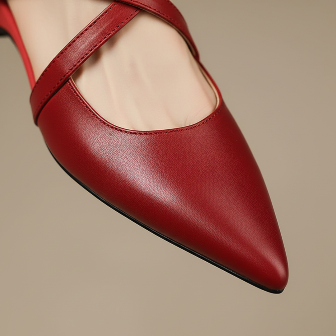 Women's Ballet Flats with Straps