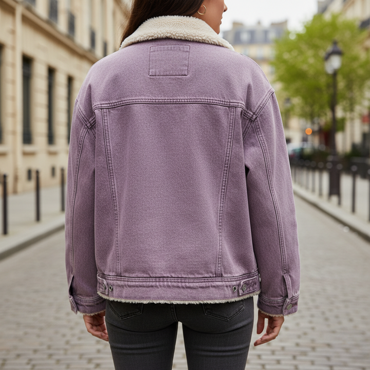 Women's Fabric Jacket with Soft Lining