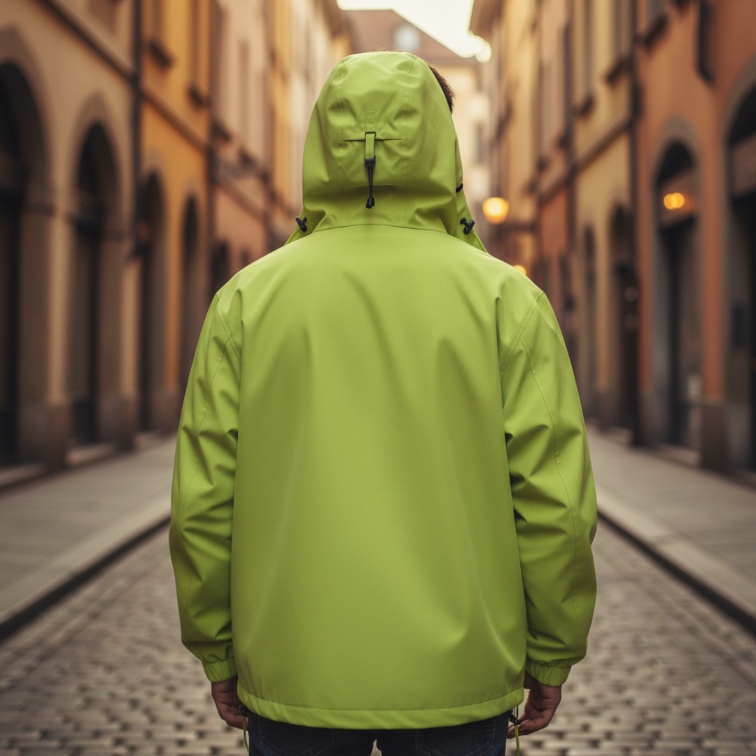 Technical Men's Parka with Waterproof Hood