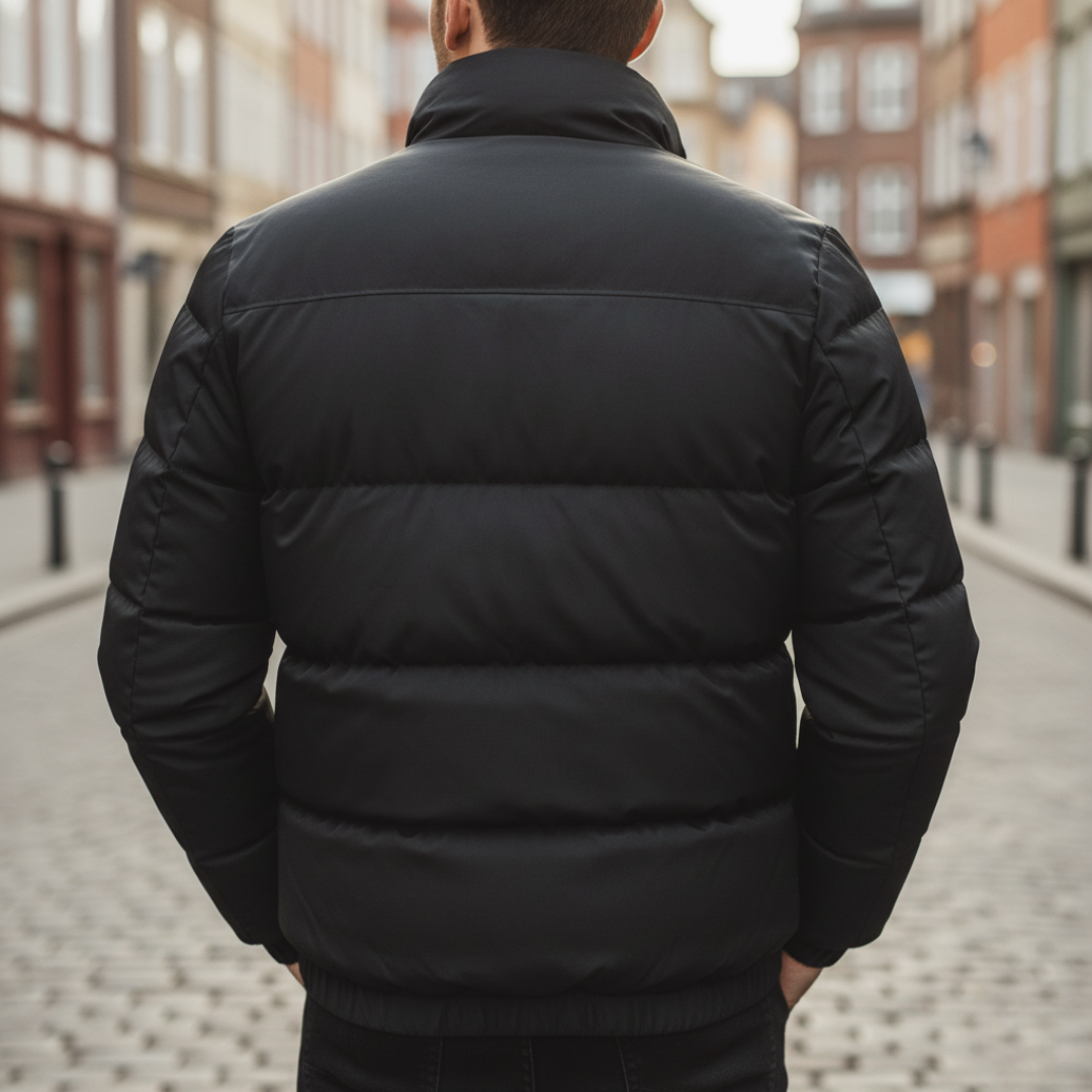 Men's High Collar Down Jacket