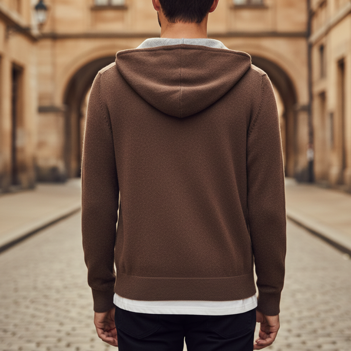 Men's Crew Neck Pullover Melange Pattern