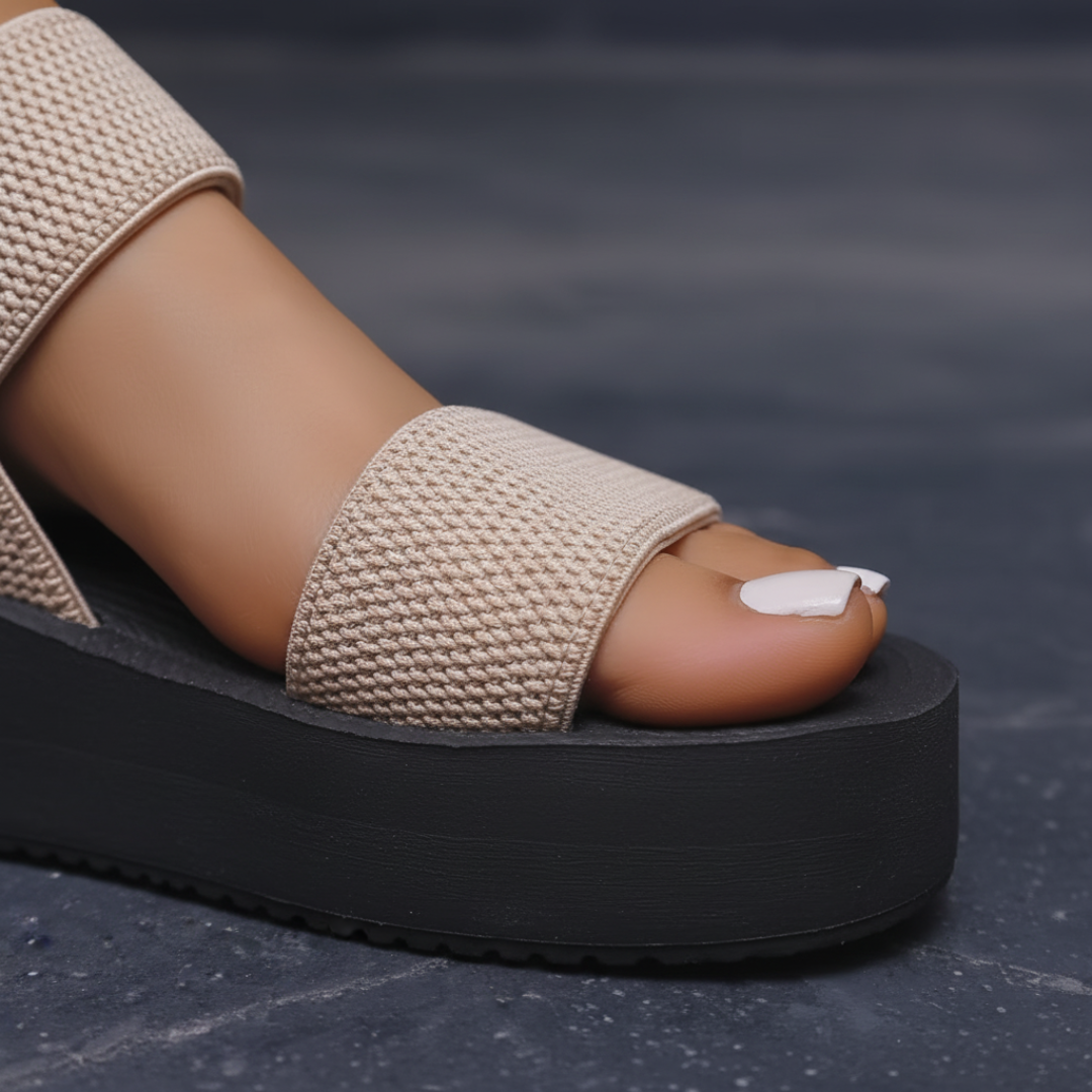 Women's Lightweight Summer Wedge Platform Sandals