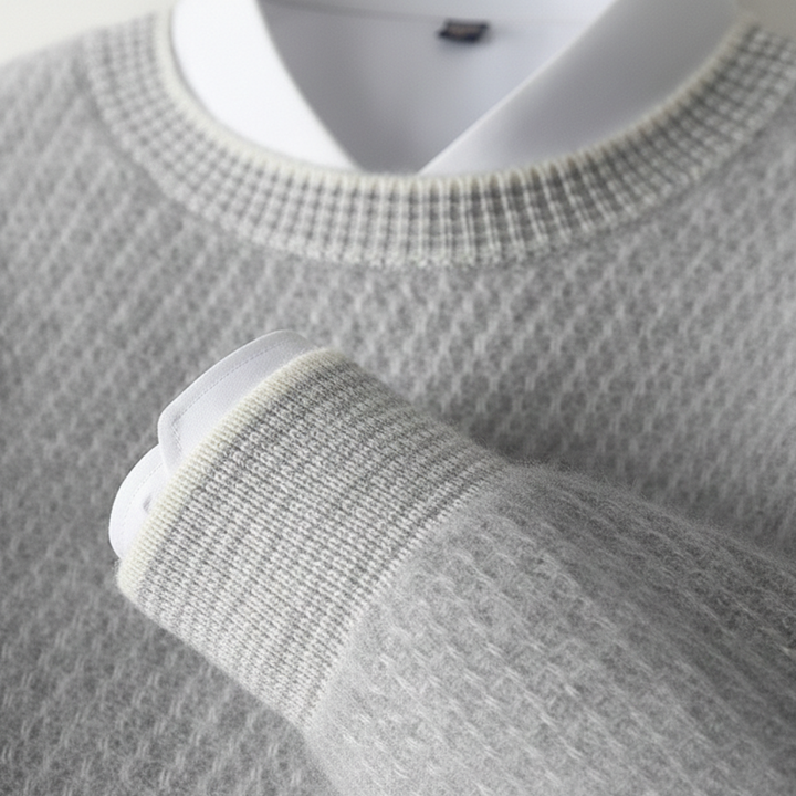 Men's Regular Fit Crew Neck Sweater