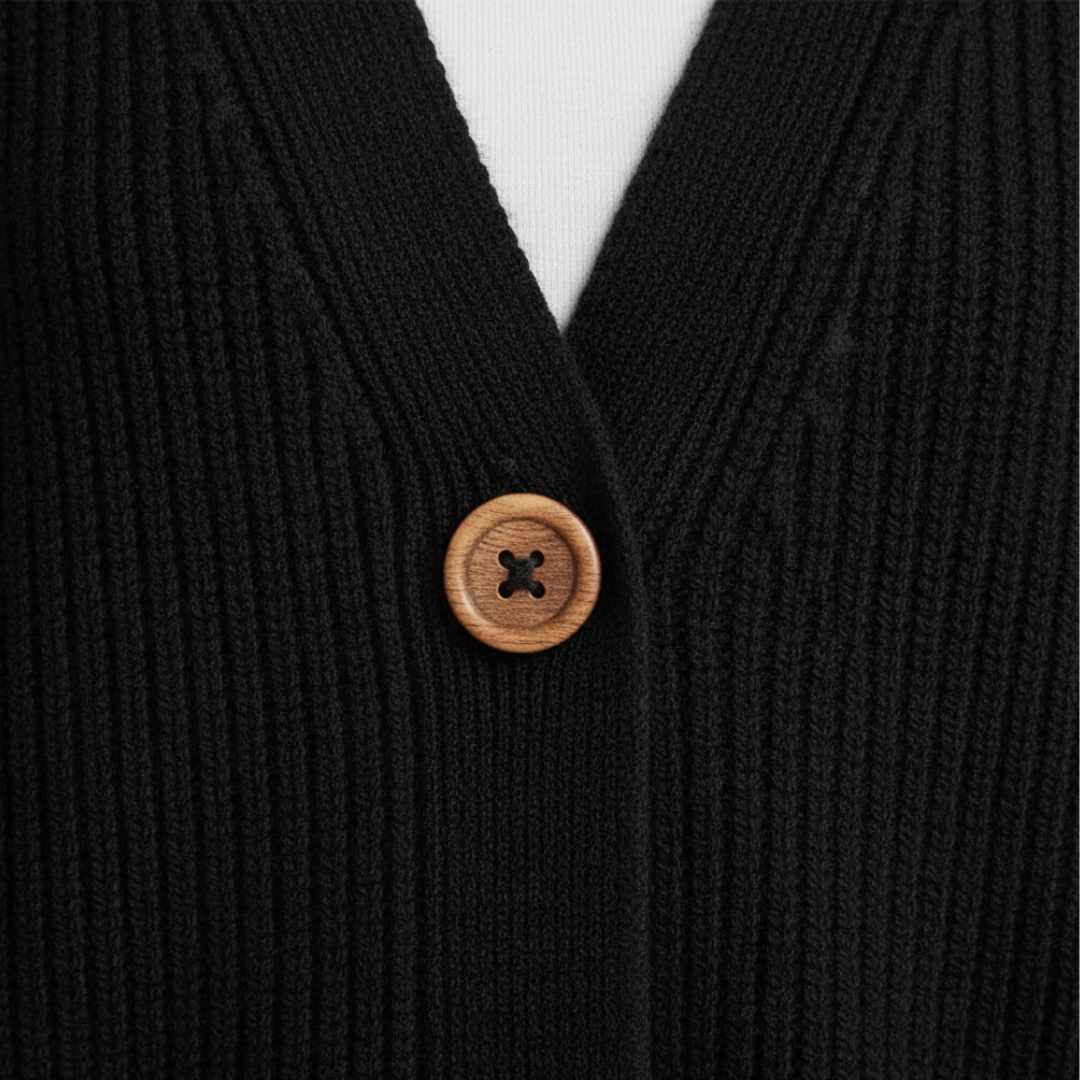 Cardigan oversize con bottoni da donna