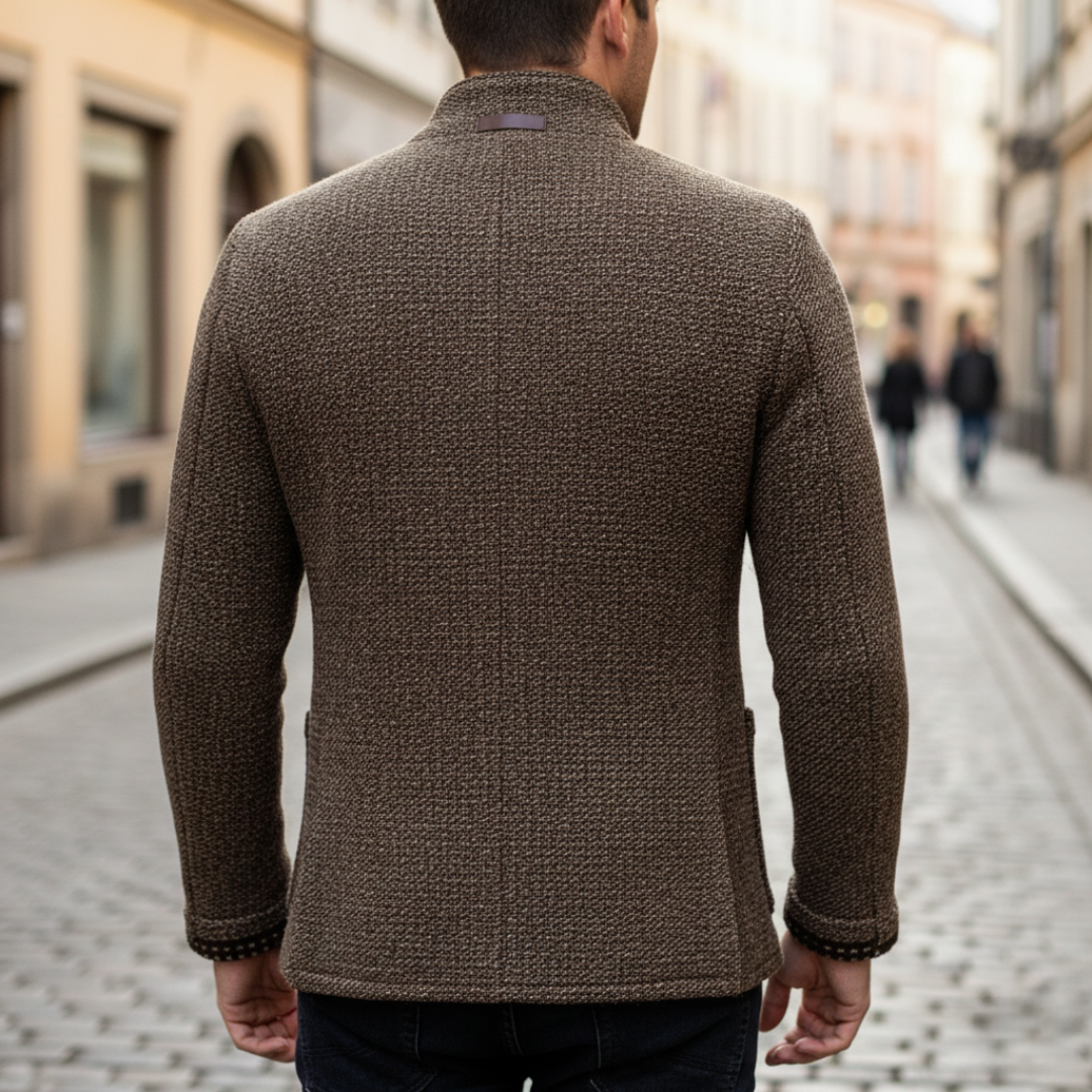 Men's Slim Fit Durable Fabric Jacket