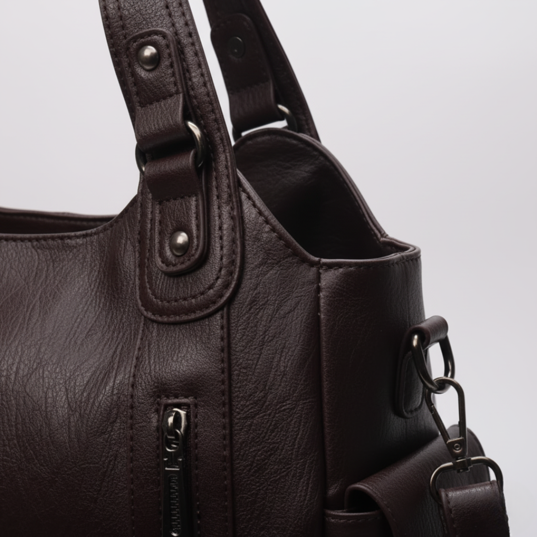 Large Women's Faux Leather Bag
