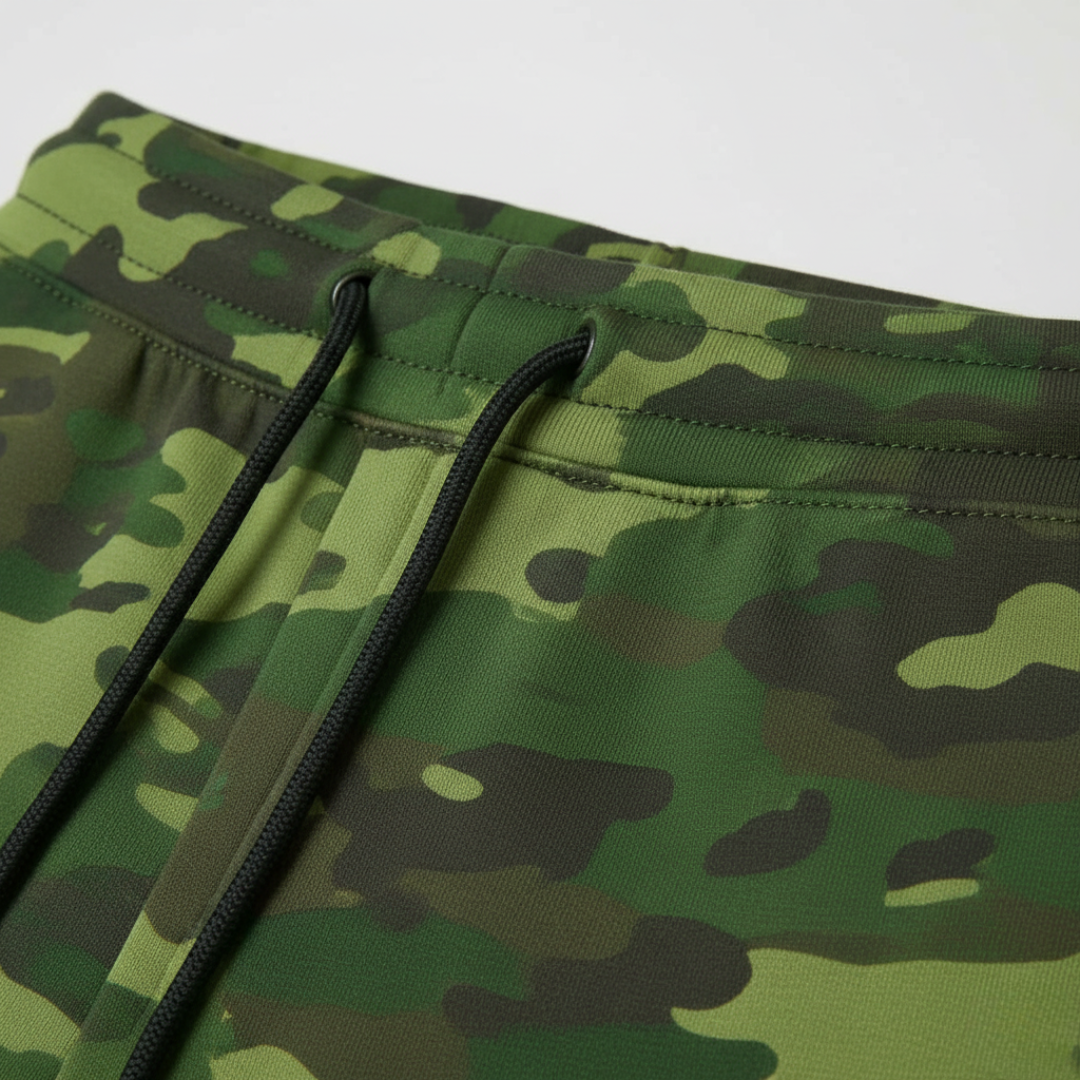 Men's Camo Green Sports Pants