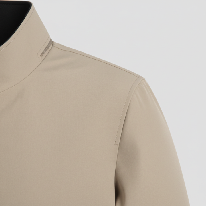 Men's Softshell Jacket with Waterproof Zipper