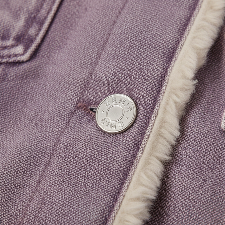 Women's Fabric Jacket with Soft Lining