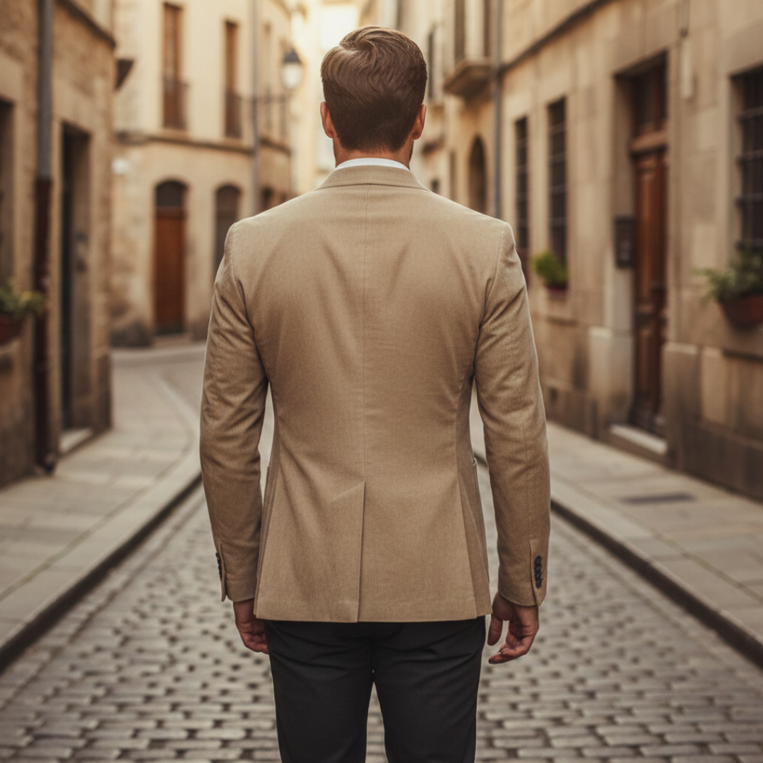 Men's Slim Fit Corduroy Blazer