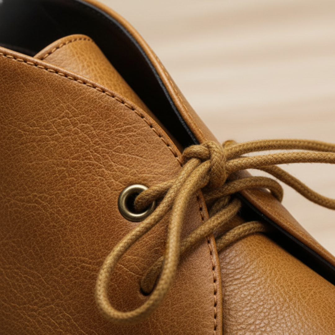 Men's Casual Elegant Synthetic Leather Chukka Boots