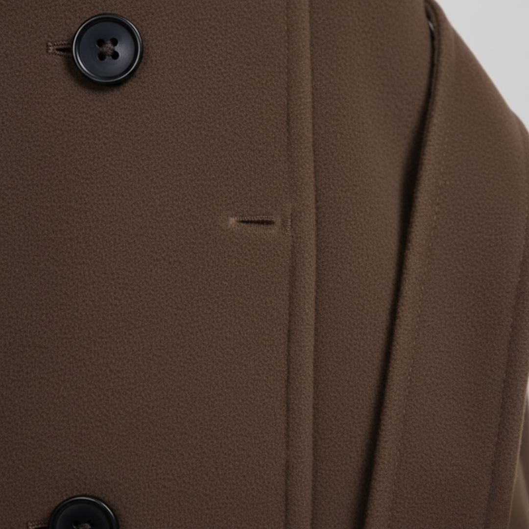 Women's Long Winter Trench Coat