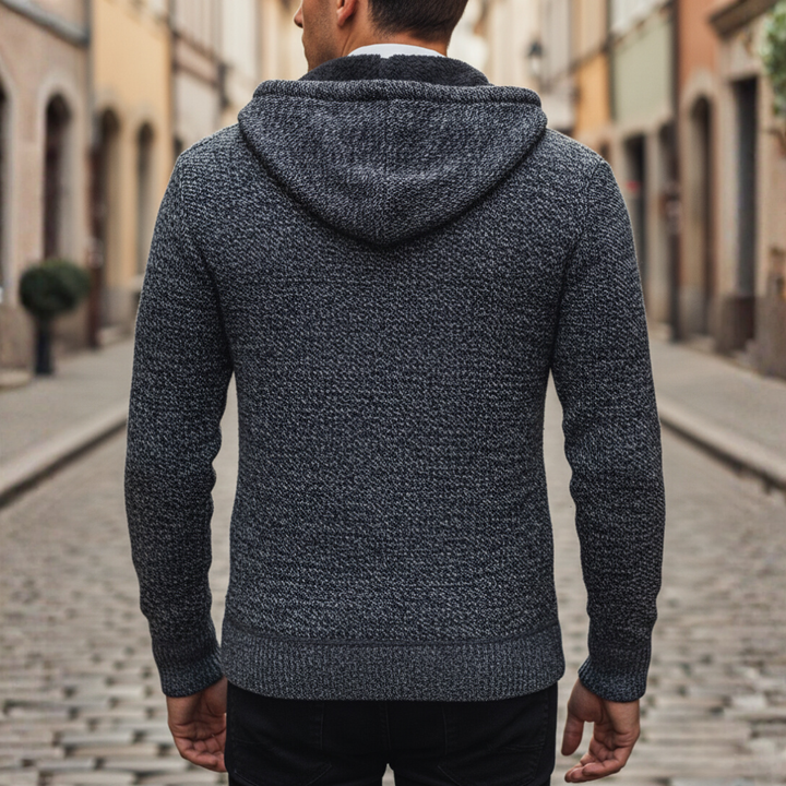 Men's Zip Sweater in Soft Material