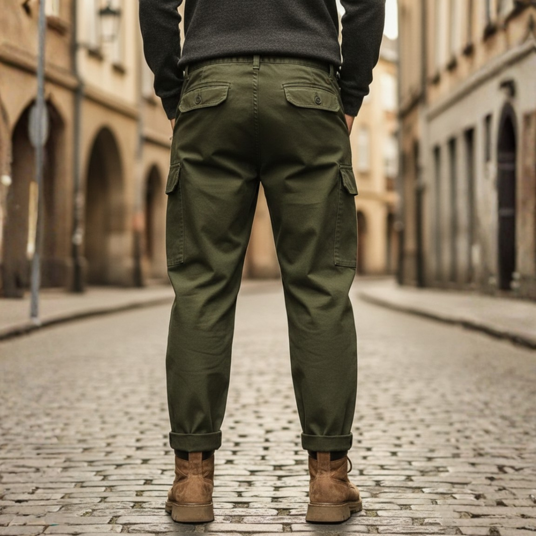 Men's Straight Leg Cargo Pants