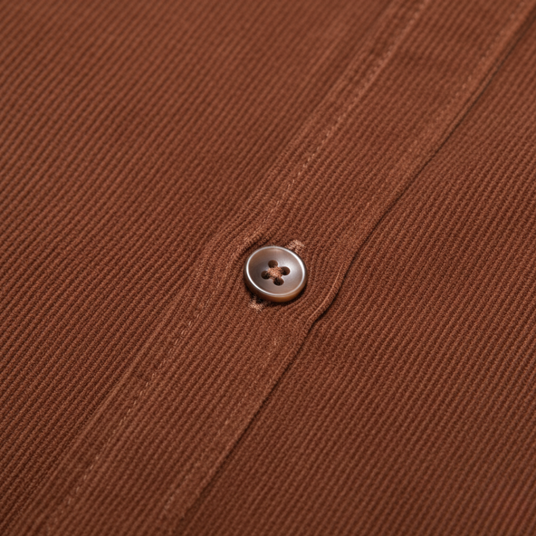Men's Slim Corduroy Shirt