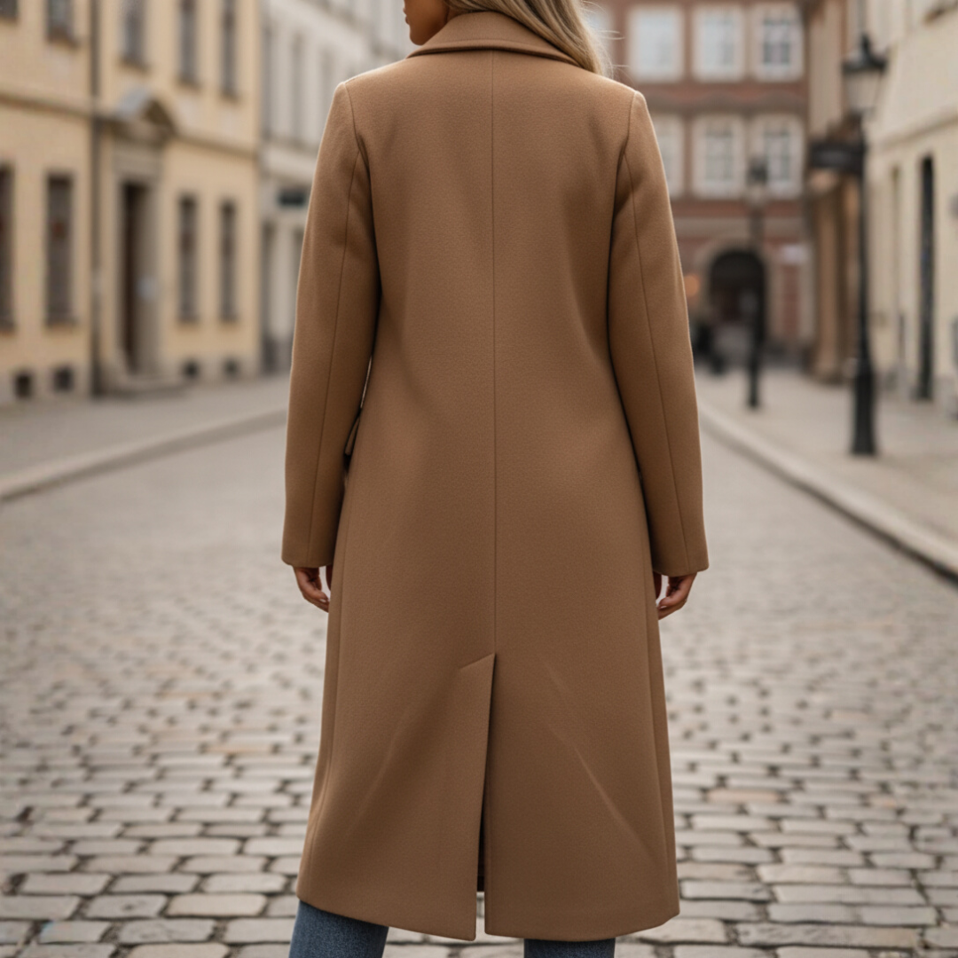 Women's Winter Coat with Belt