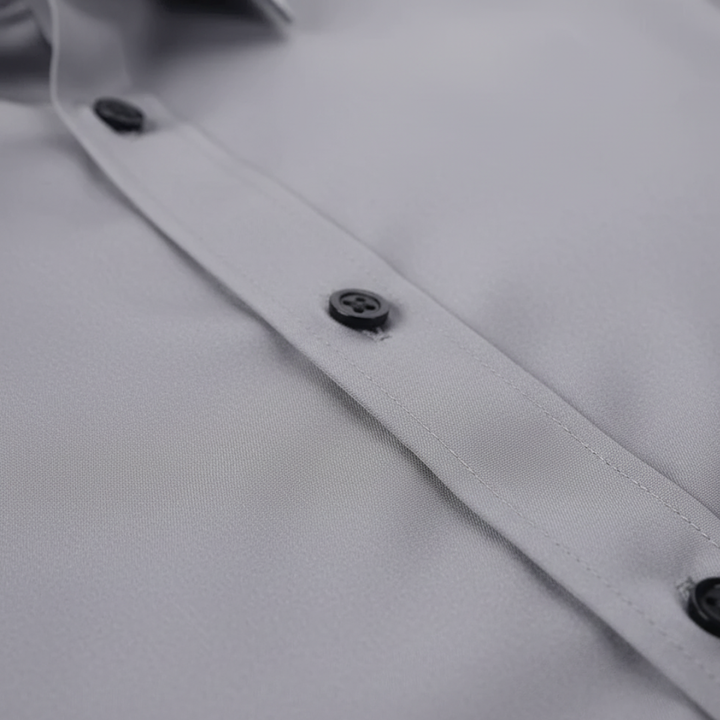 Camicia da uomo slim fit a maniche lunghe
