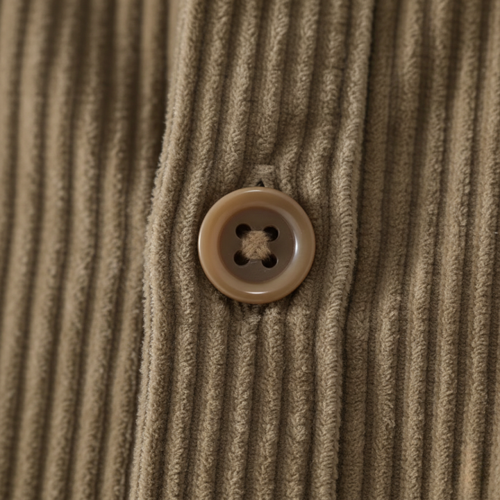 Camicia casual a righe da uomo
