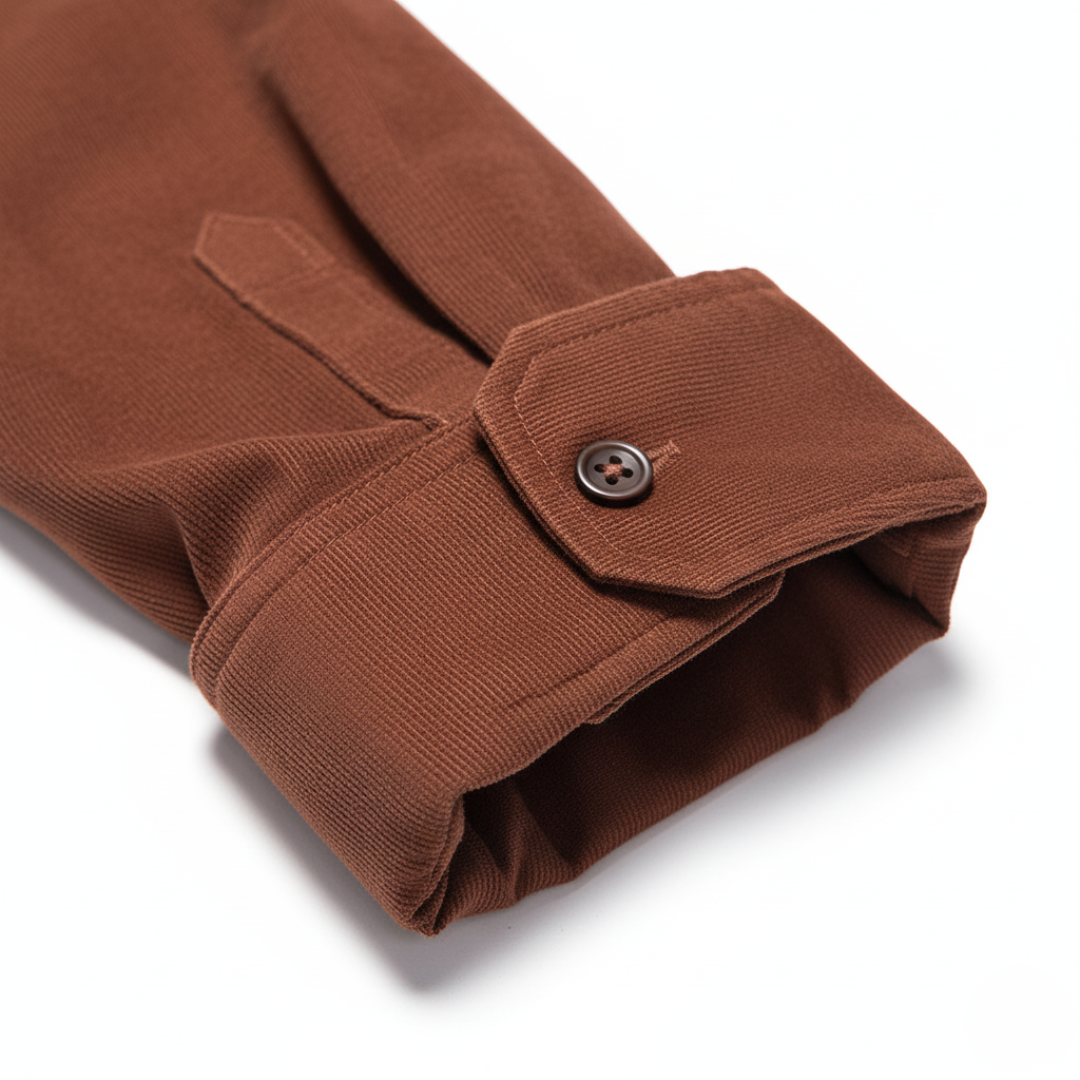 Men's Slim Corduroy Shirt