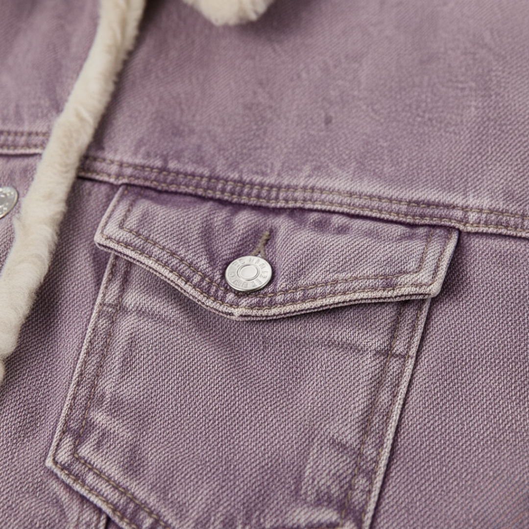 Women's Fabric Jacket with Soft Lining