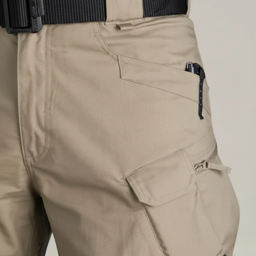 Men's Summer Tactical Cargo Shorts - Water-Repellent