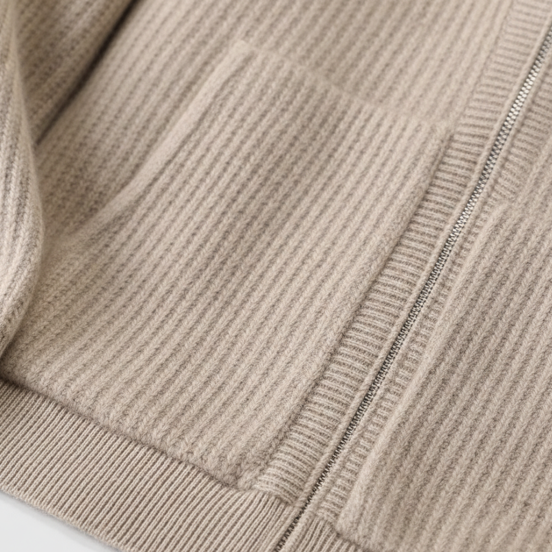 Men's Hoodie with Full Zip