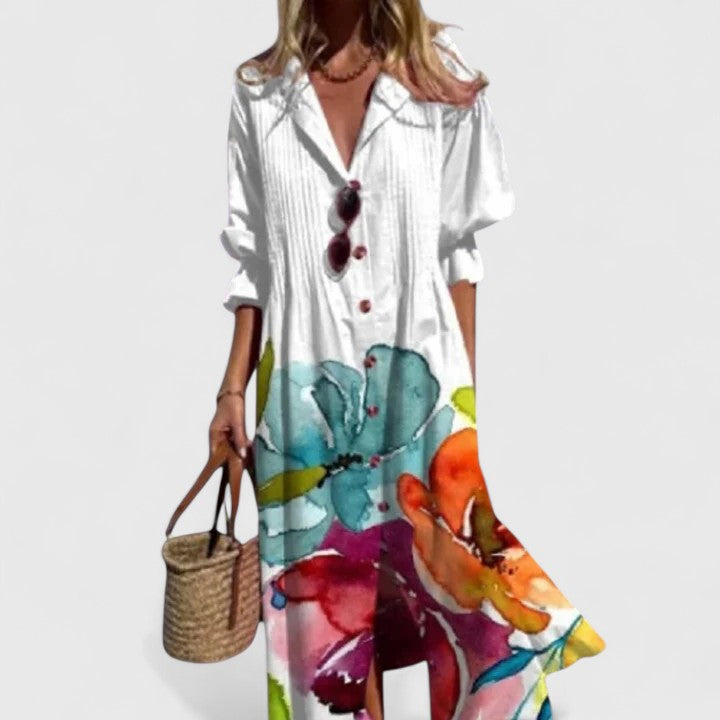 Elegant Sleeveless Velvet Dress for Women with V-Neck