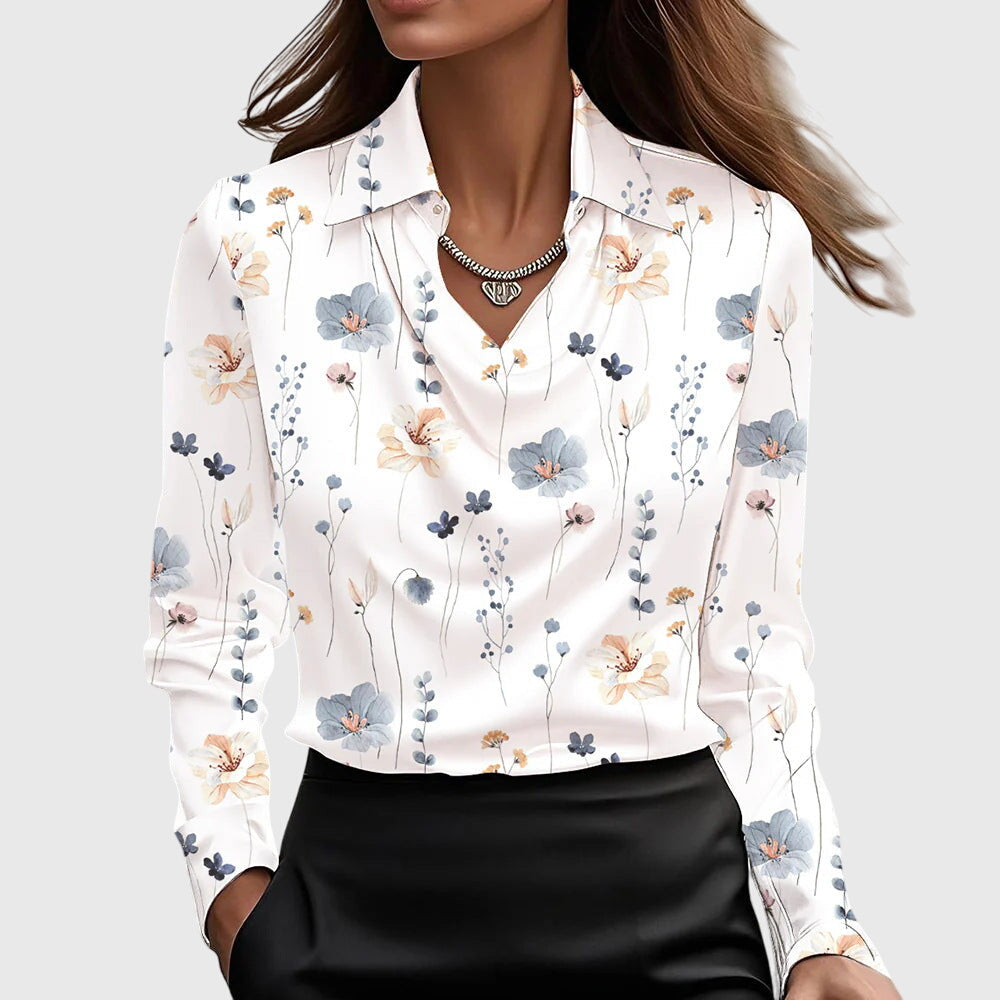 Elegant Sleeveless Women's Blouse with Buttons