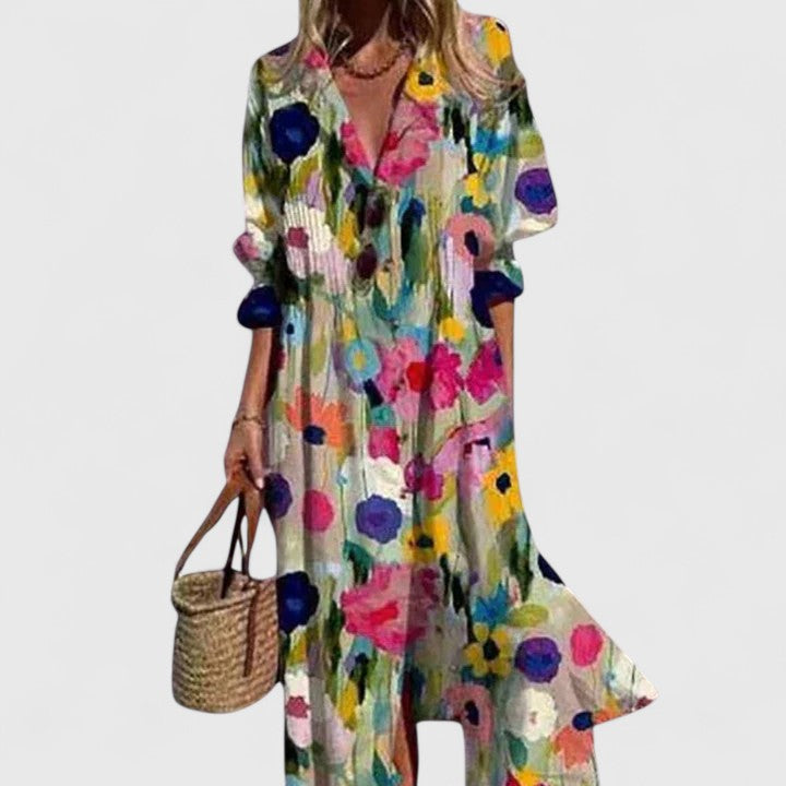 Elegant Sleeveless Velvet Dress for Women with V-Neck