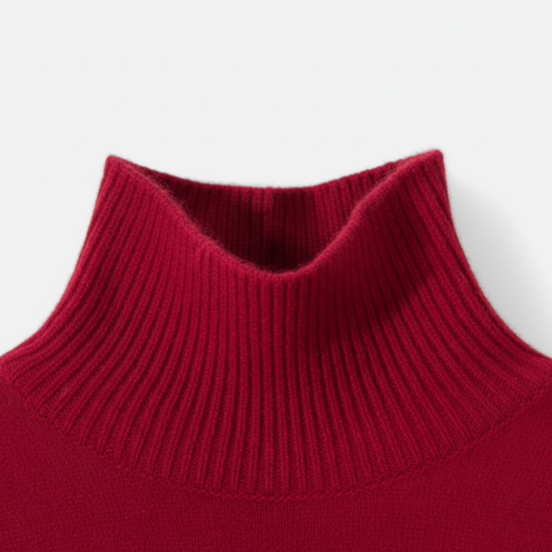 Women's Comfortable High Neck Sweater