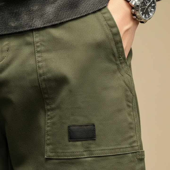Pantaloni cargo a gamba dritta da uomo
