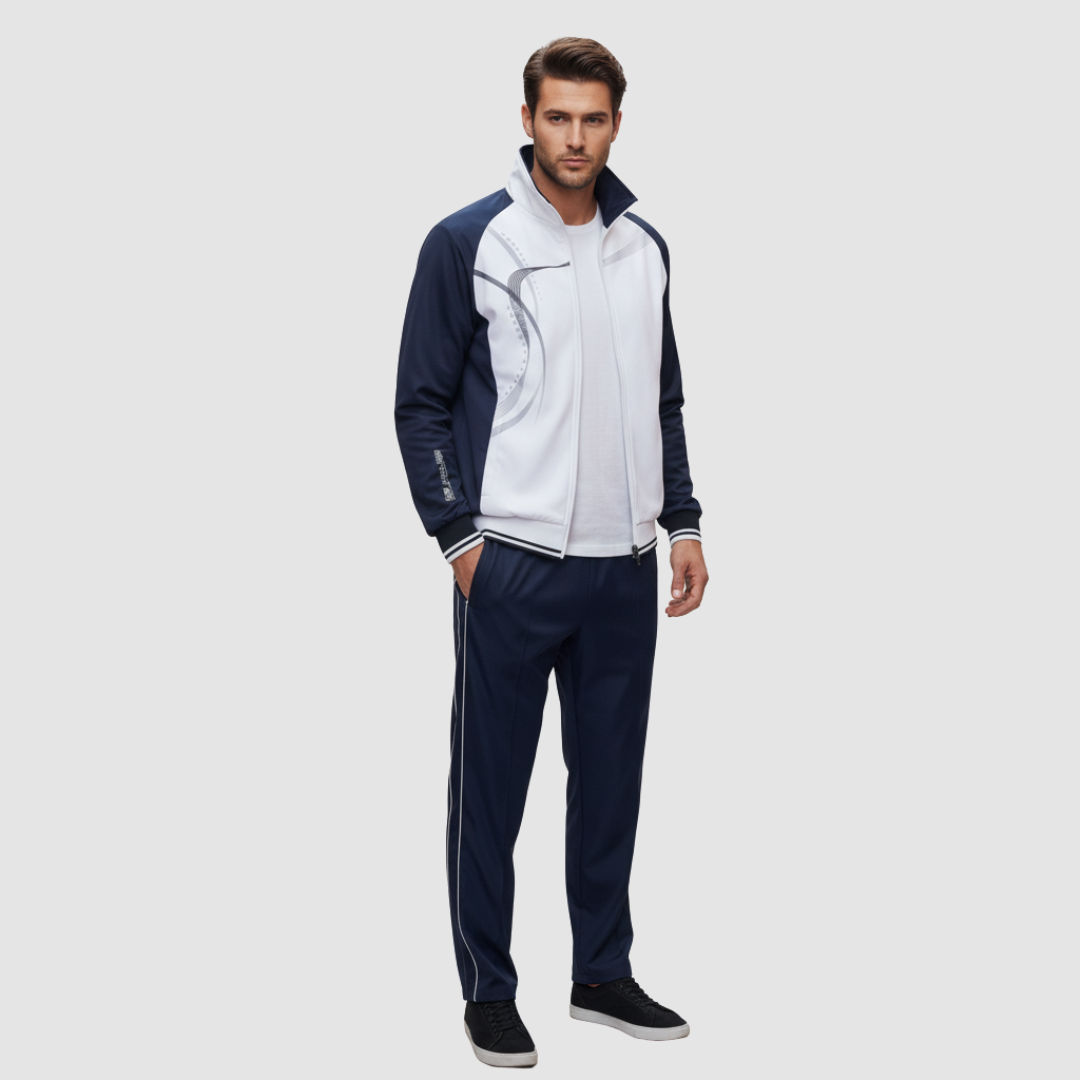 Men's Winter Coat with Lined Collar