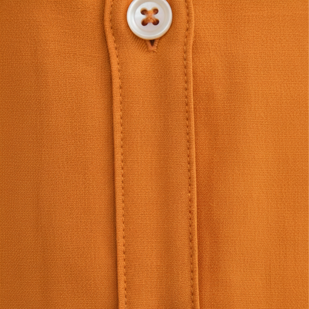 Women's Long Sleeve Shirt Dress with Waist Belt, Buttons, and V-Neck