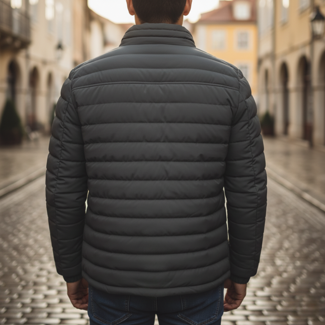 Men's Down Jacket Made of Durable Material