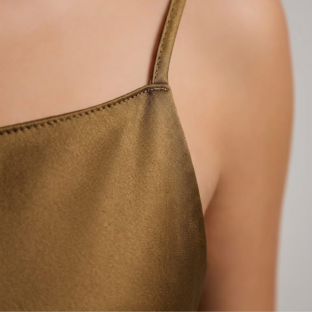 Maxi Dress for Women with Thin Straps