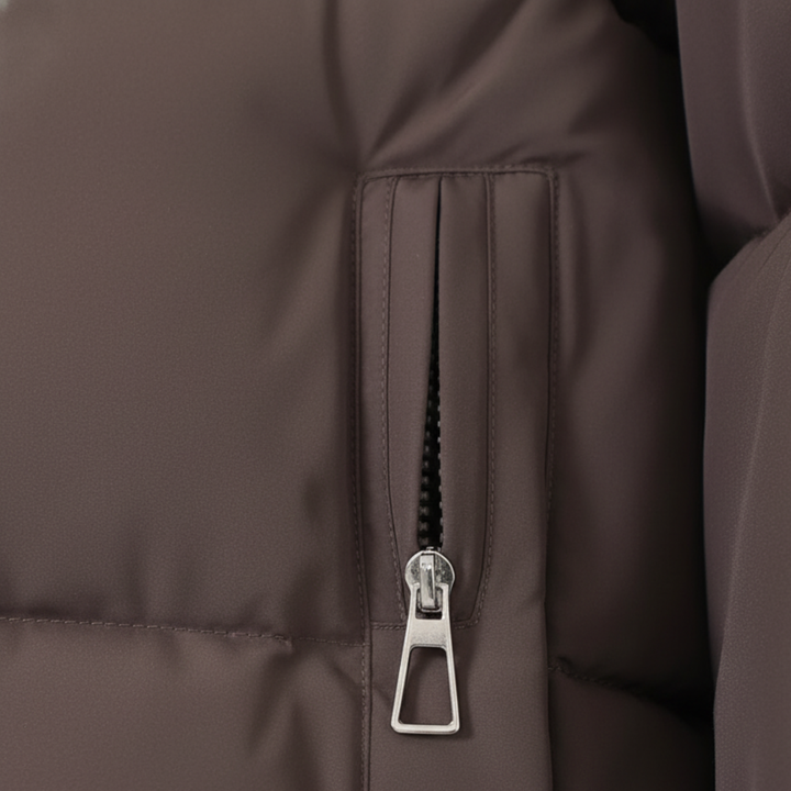 Short Women's Down Jacket with Quality Material