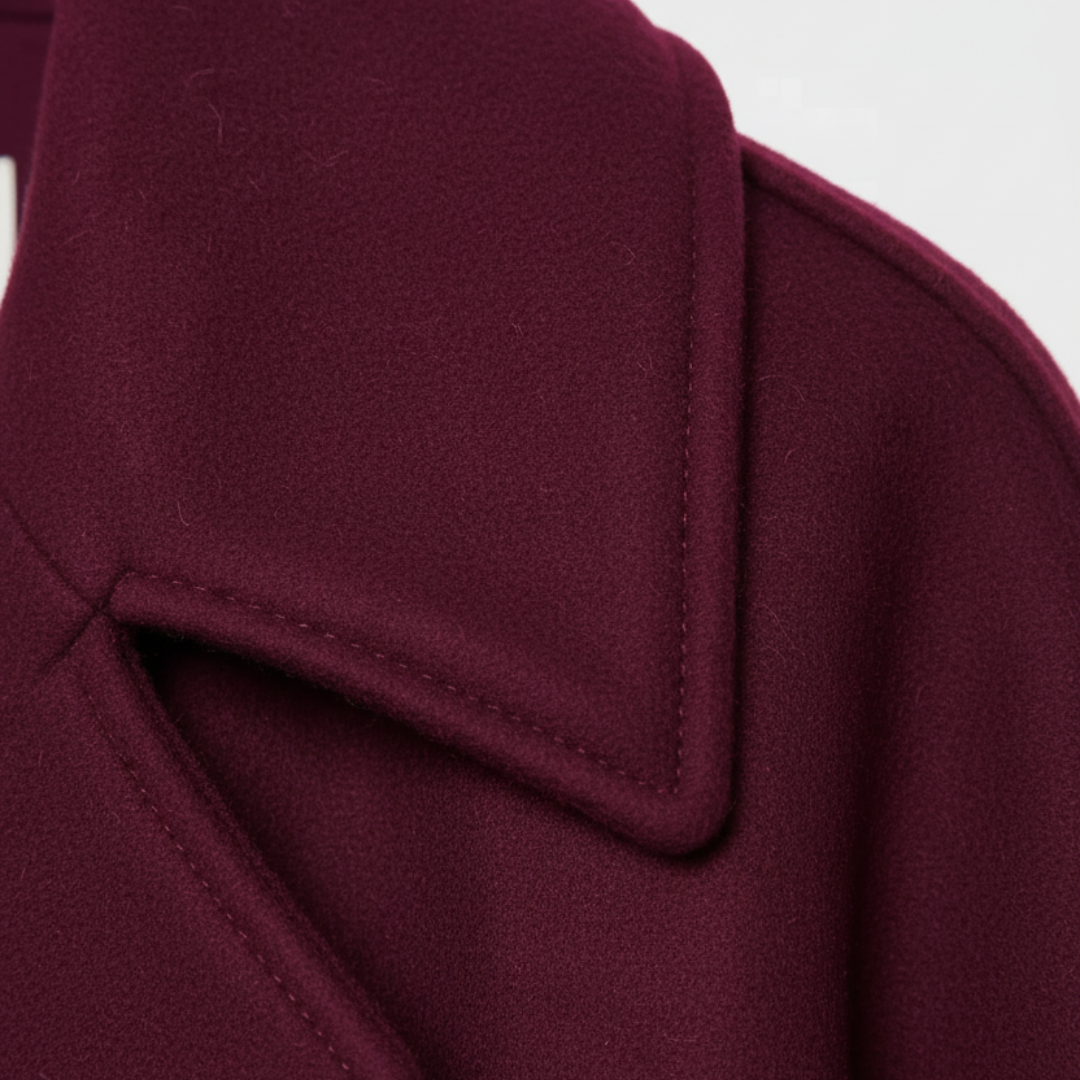 Short Women's Jacket in Mixed Material