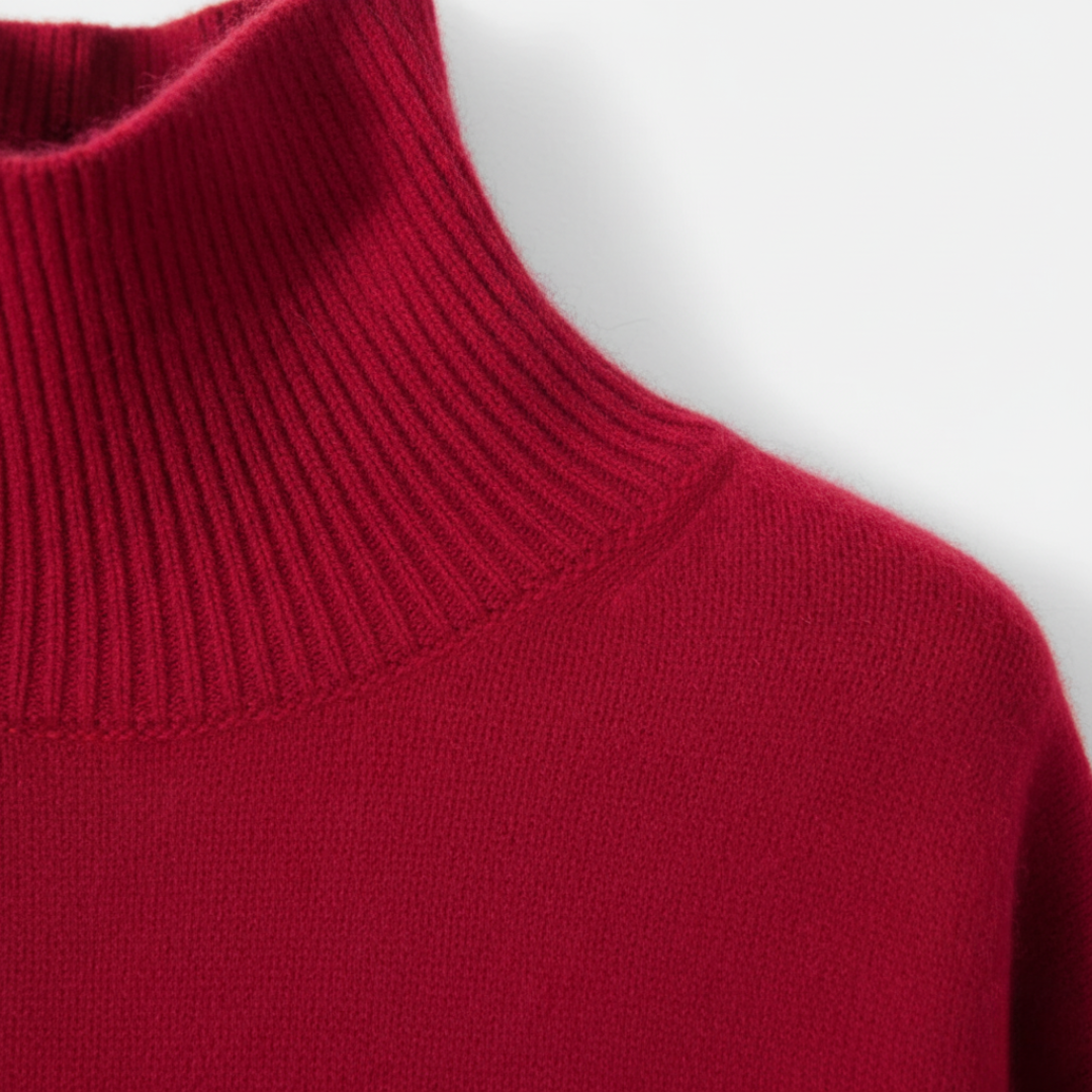 Women's Comfortable High Neck Sweater