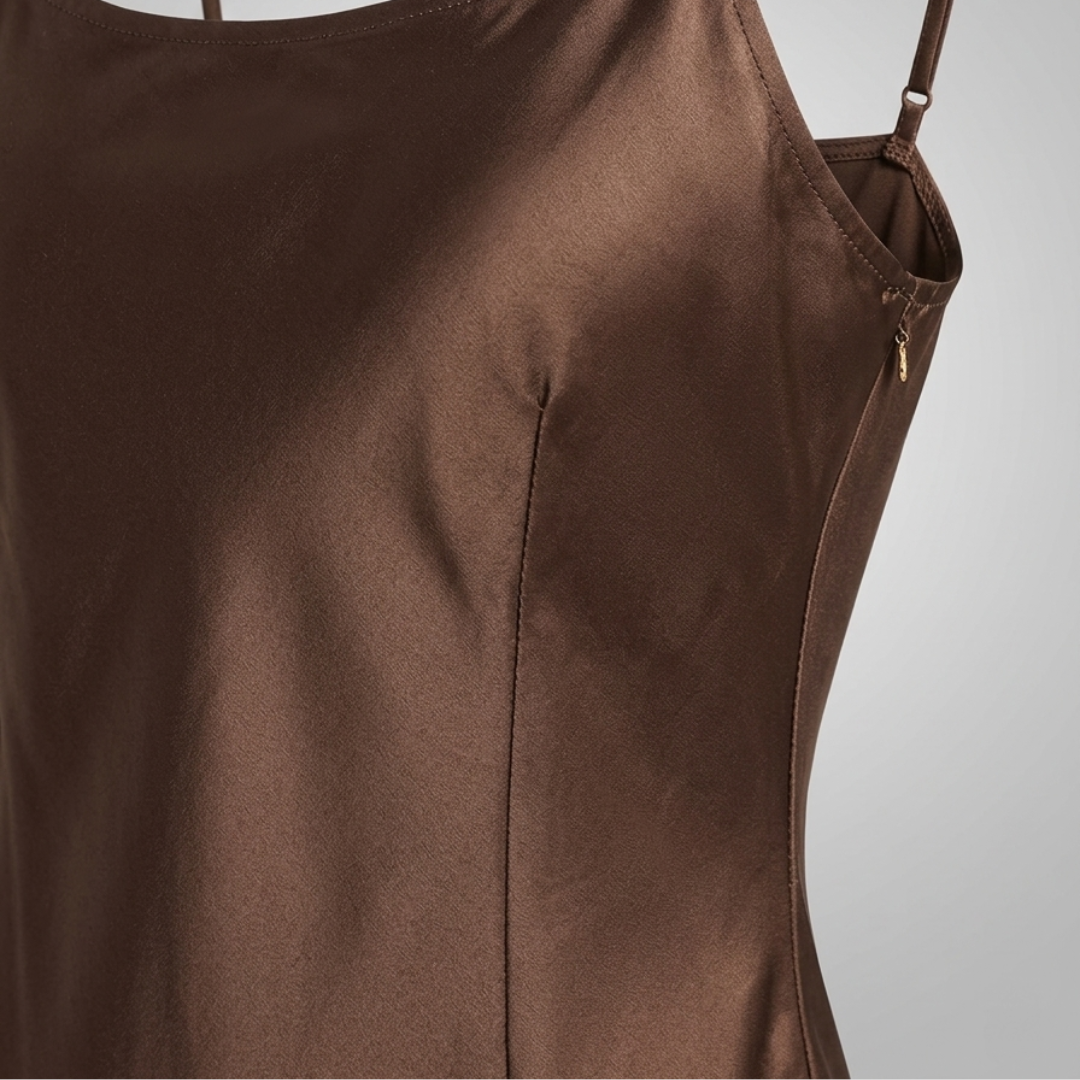 Maxi Dress for Women with Thin Straps