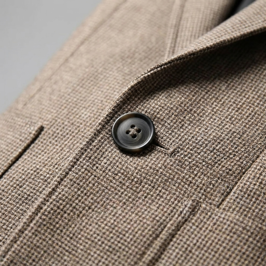 Men's Slim Fit Blazer Jacket in Wool Blend