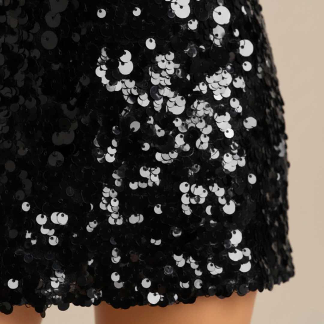 Long Skirt for Women with Sequins