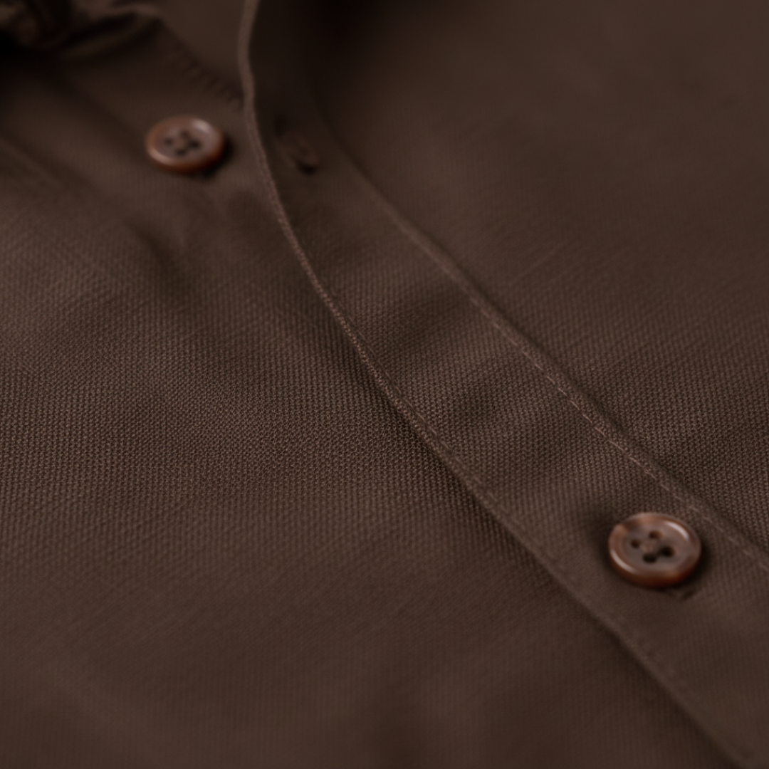 Men's Casual Mixed Fabric Shirt