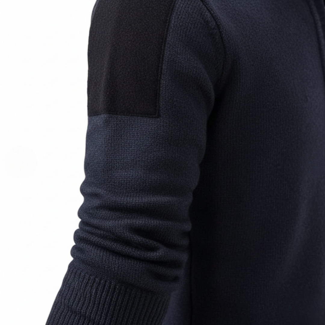 Men's Half Zip Sweater in Soft Blend