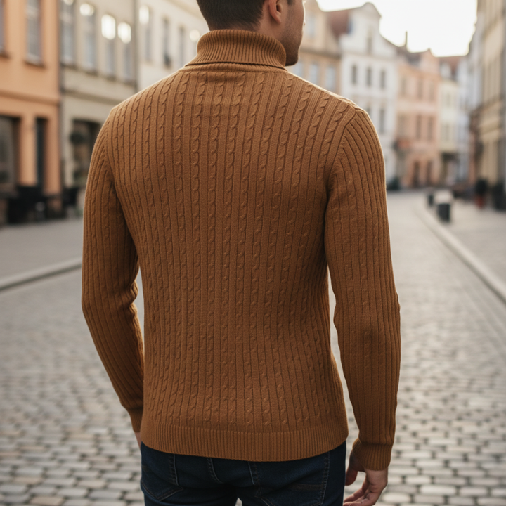 Men's High Neck Sweater
