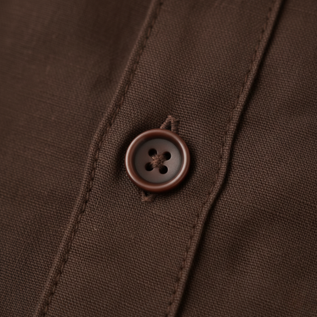 Men's Casual Mixed Fabric Shirt
