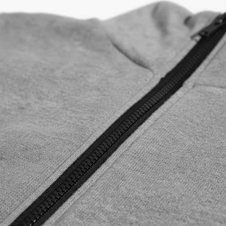 Tuta sportiva da donna con mezza zip