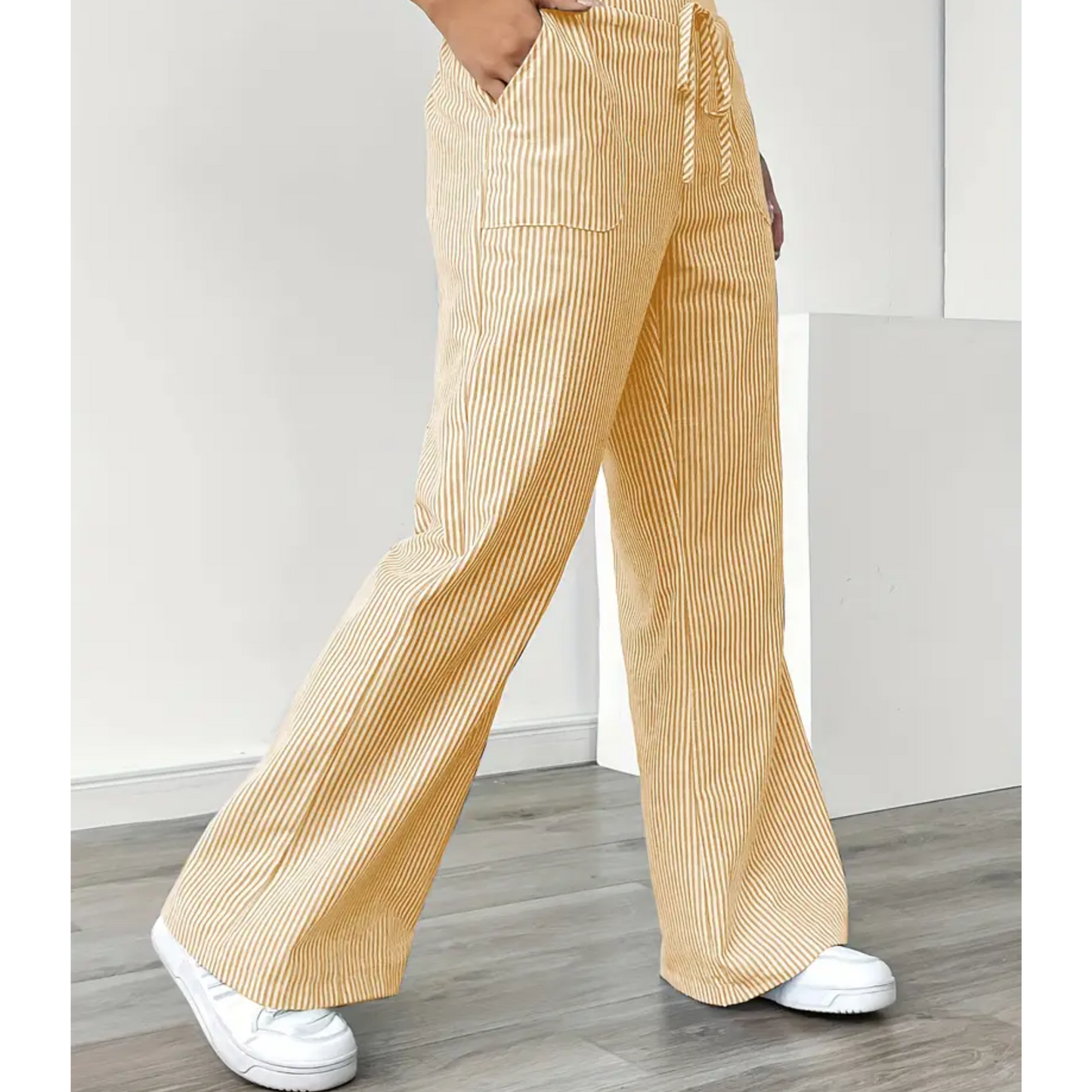 Amber™ | Striped Pant With Pockets 1